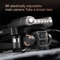 Lenovo V198MAX GPS Drone 8K Professional Camera Aerial FPV Brush Laser Obstacle with Large Screen Remote Control Folding Dron