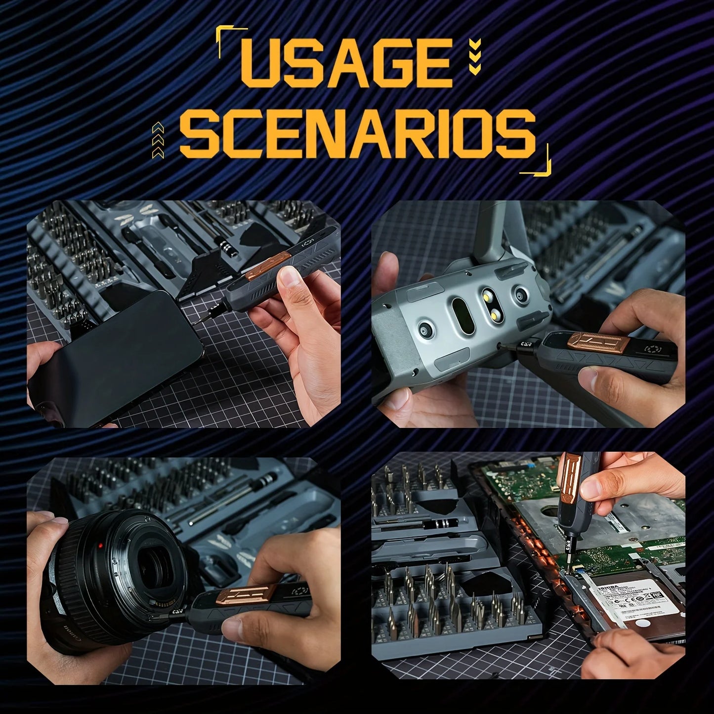 🔧 180-in-1 Precision Screwdriver Set
