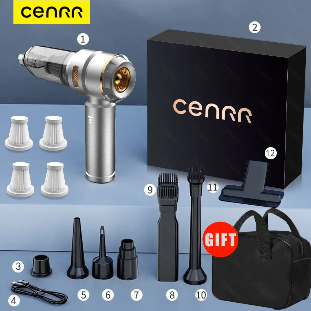 🚗 CENRR Cordless Handheld Vacuum Cleaner