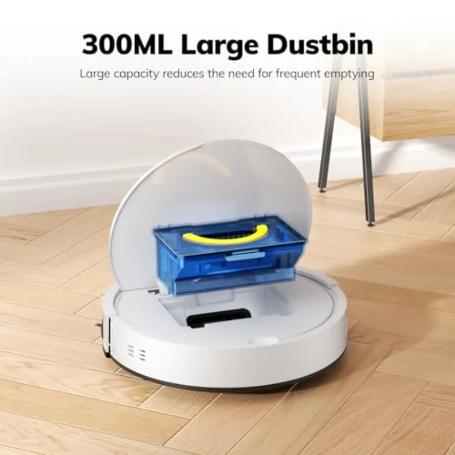 V2 Robot Vacuum Cleaner, Tangle-Free Suction, 120 Mins Runtime, Slim, Self-Charging Robotic Vacuum Cleaner, Ideal for Pet Hair