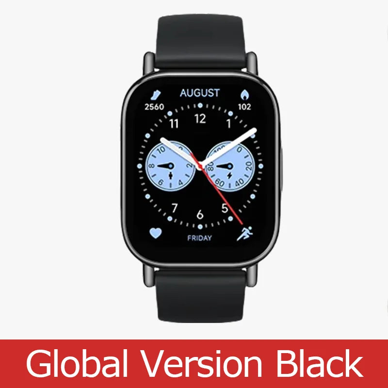 Global Version Redmi Watch 5 Lite 1.96'' AMOLED display 18-Day Battery life Built-in GNSS 5ATM Bluetooth® calling