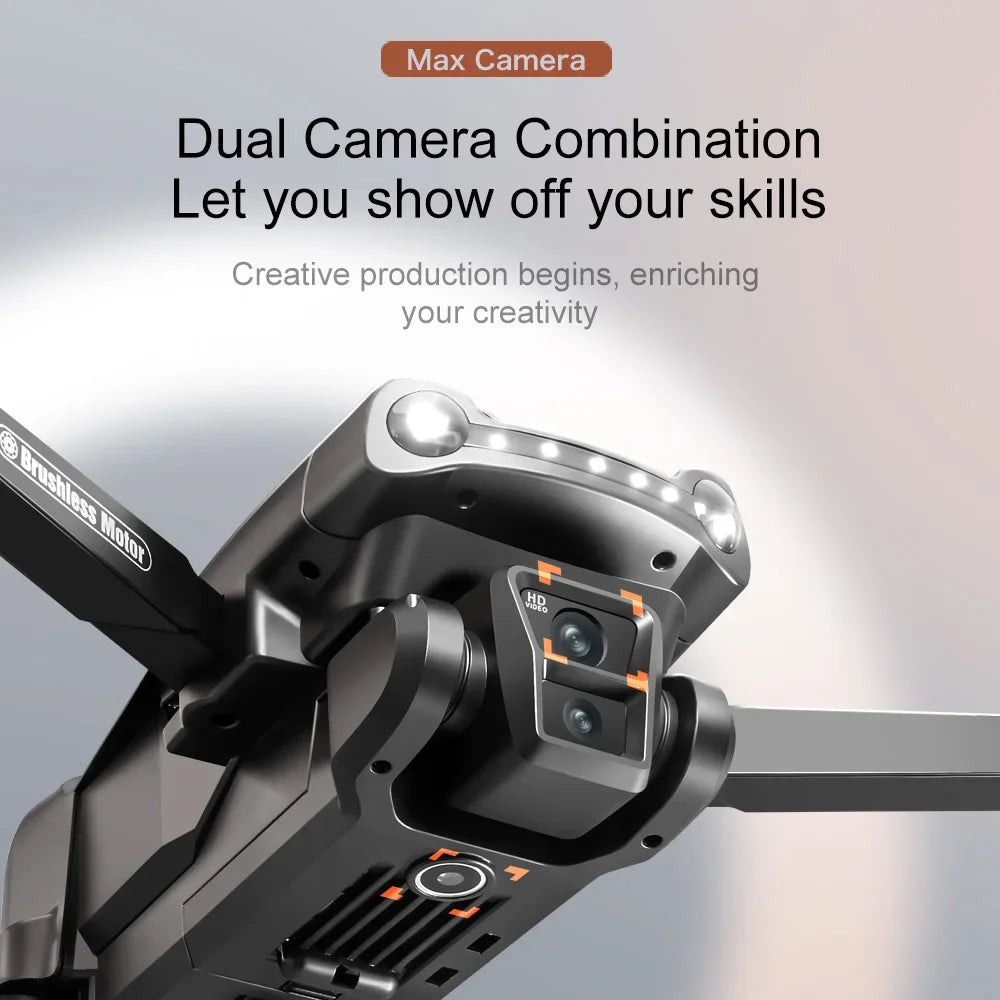 Lenovo V198MAX GPS Drone 8K Professional Camera Aerial FPV Brush Laser Obstacle with Large Screen Remote Control Folding Dron