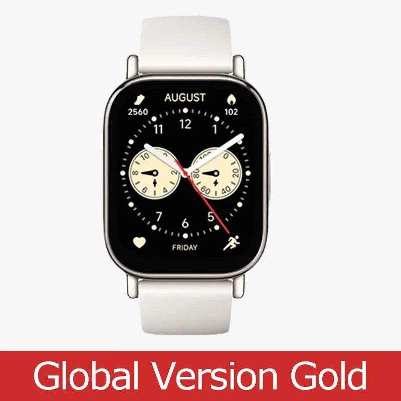 Global Version Redmi Watch 5 Lite 1.96'' AMOLED display 18-Day Battery life Built-in GNSS 5ATM Bluetooth® calling
