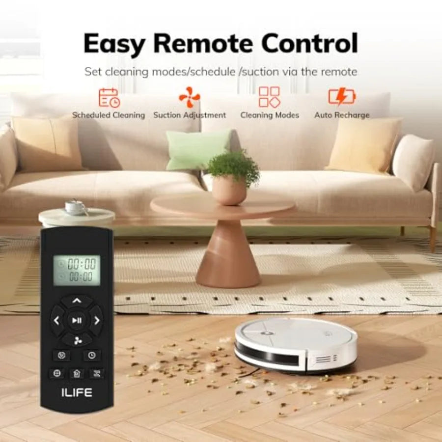 V2 Robot Vacuum Cleaner, Tangle-Free Suction, 120 Mins Runtime, Slim, Self-Charging Robotic Vacuum Cleaner, Ideal for Pet Hair