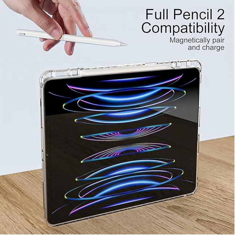 Acrylic Case For ipad 12th 11th Pro air 11 13 M4 12.9 Cover iPad 4th 5th 10th 10.9 9.7 Clear Hard Funda iPad 7th 8th 9th 10.2